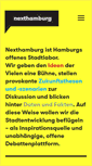 Mobile Screenshot of nexthamburg.de