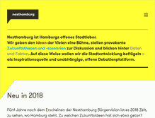 Tablet Screenshot of nexthamburg.de